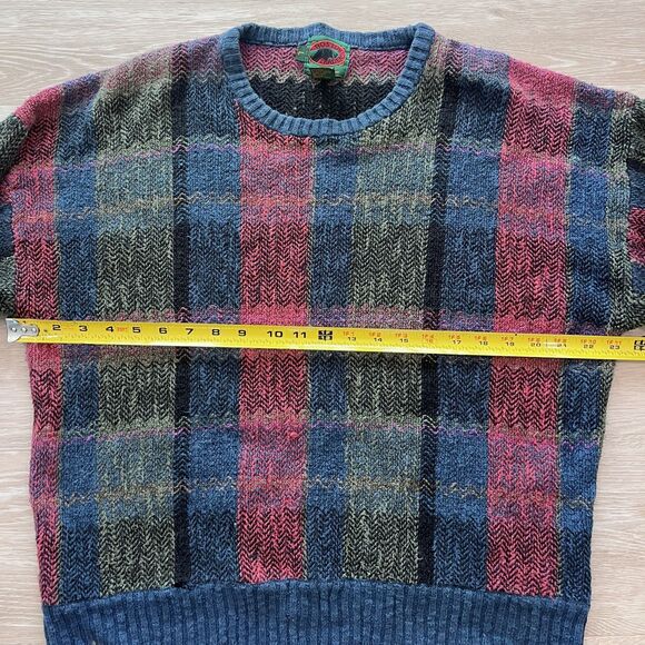 VTG Boston Traders Limited Edition Linen/Cotton Blend Sweater Men's-Size L - Picture 8 of 9